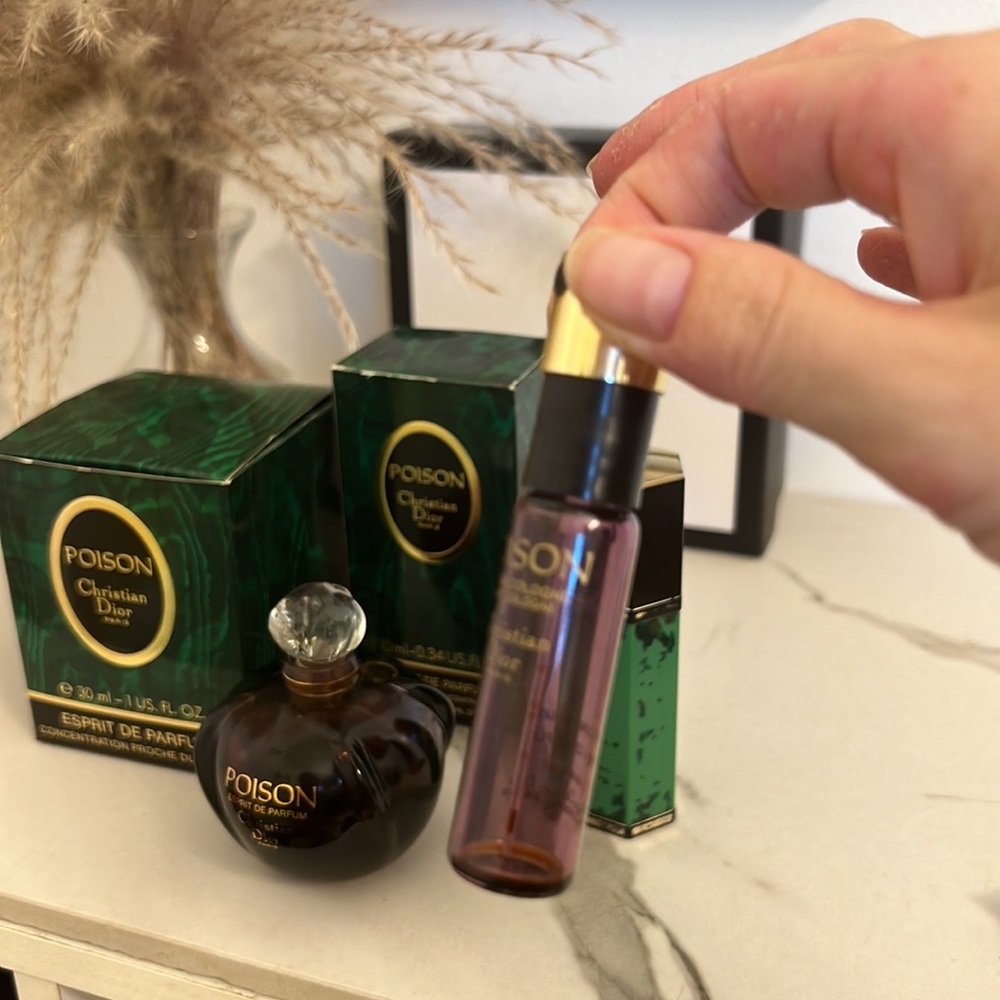 Christian Dior Poison Set & Vintage Bottles Bundle - Luxury Gift - Picture 4 of 9